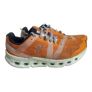 ON Cloudgo Turmeric/Aloe Men Running Shoes Size 9 Orange 55.98631 Athletic